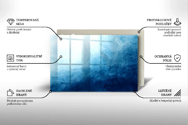 Protège plaque de cuisson Fond abstrait