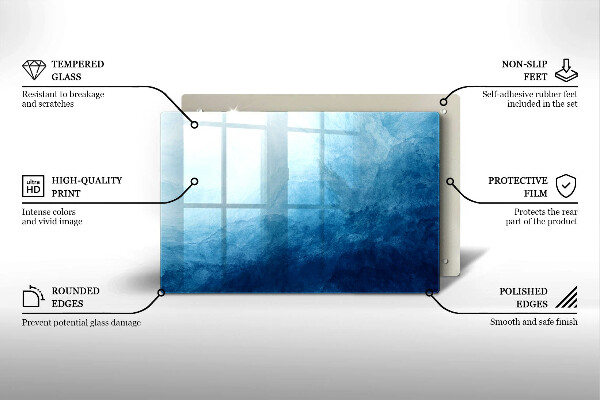 Protège plaque de cuisson Fond abstrait