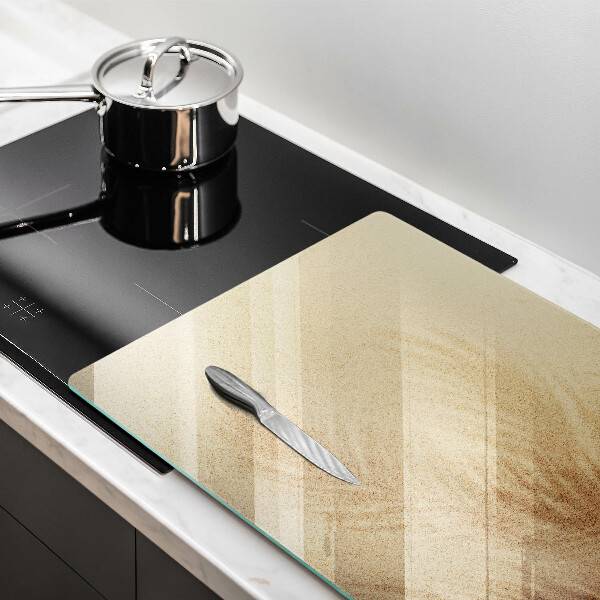 Protège plaque de cuisson Vacances à la plage et au sable