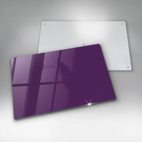Protège plaque de cuisson Couleur violette