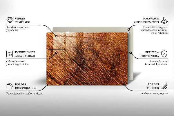 Protège plaque de cuisson Structure bois