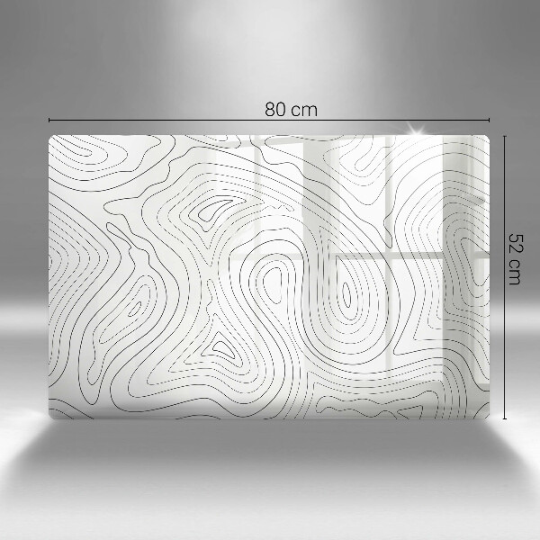 Protège plaque de cuisson Formes abstraites