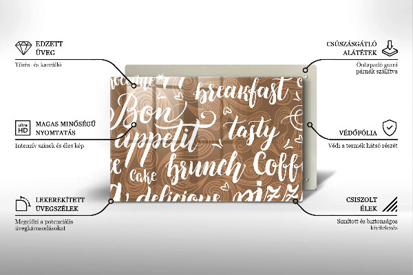 Protège plaque de cuisson Bon appetit sous-titres