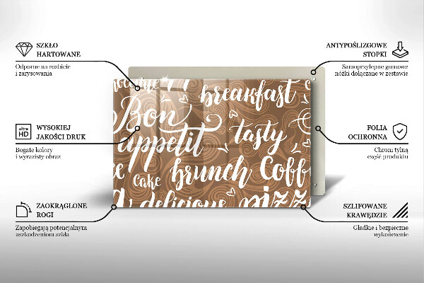 Protège plaque de cuisson Bon appetit sous-titres