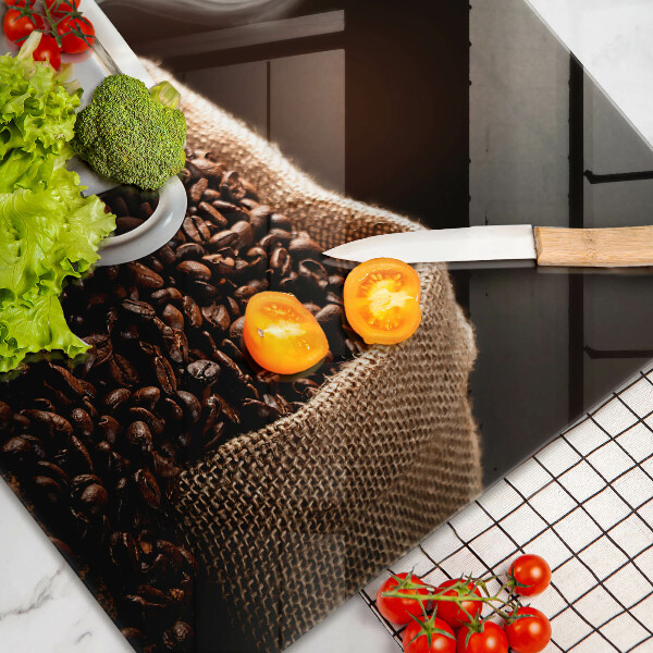 Protège plaque de cuisson Un café et une tasse