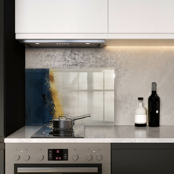 Protège plaque de cuisson Abstraction de l'or