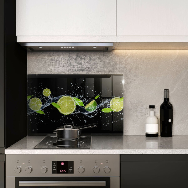 Protège plaque de cuisson Eau de menthe citronnée