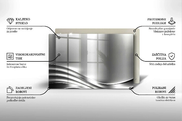 Protection pour plaque de cuisson Structure métallique