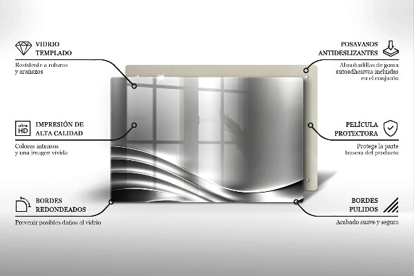 Protection pour plaque de cuisson Structure métallique