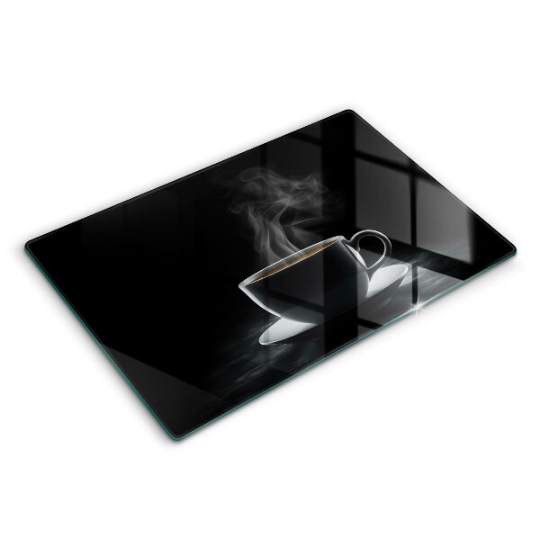 Protection pour plaque de cuisson Tasse de café chaude