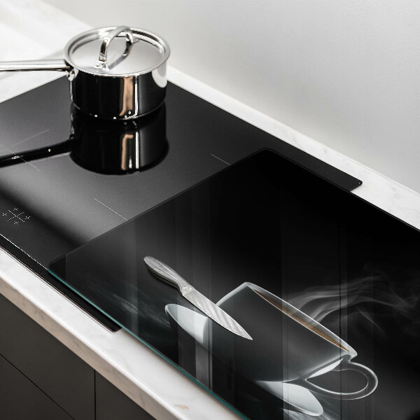 Protection pour plaque de cuisson Tasse de café chaude