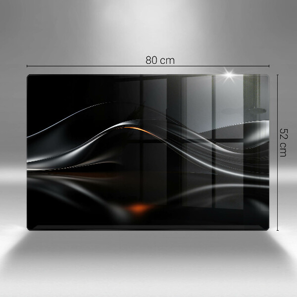 Protection pour plaque de cuisson Conception 3D abstraite