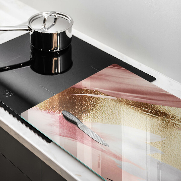 Protège plaque de cuisson Taches pastel