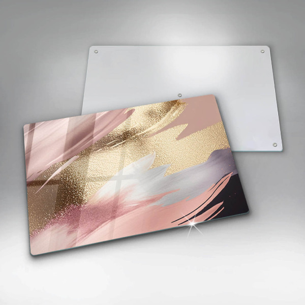 Protège plaque de cuisson Taches pastel