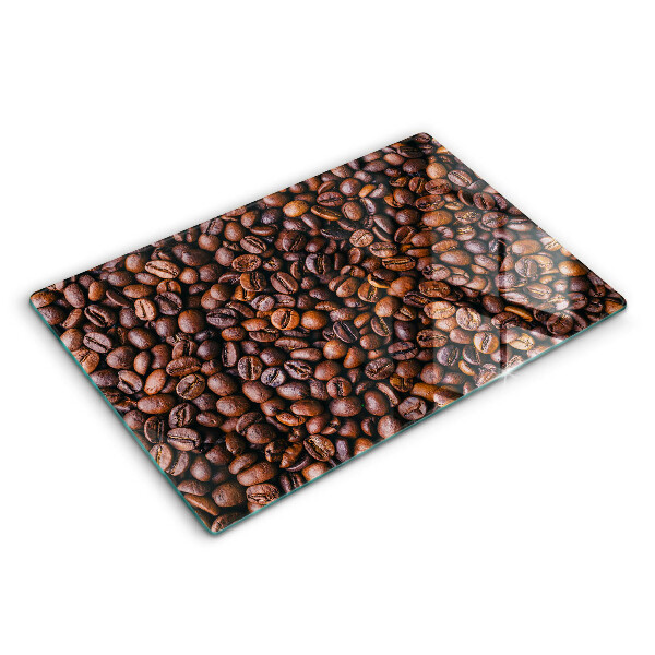 Protège plaque de cuisson Grains de café