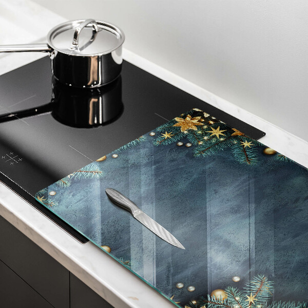 Protège plaque de cuisson décorations de Noël
