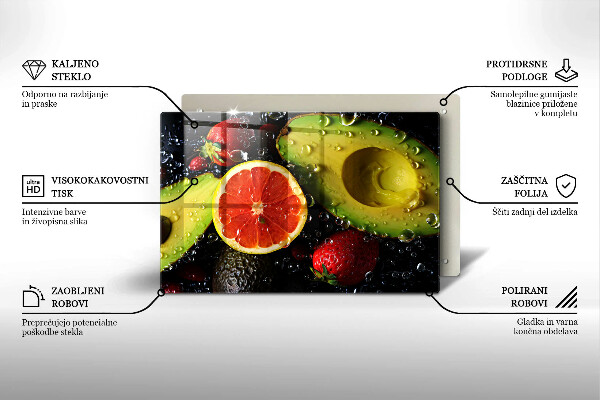 Protège plaque de cuisson Fruits et légumes
