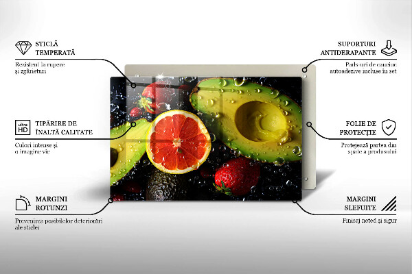 Protège plaque de cuisson Fruits et légumes