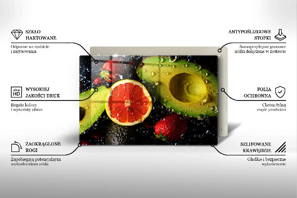 Protège plaque de cuisson Fruits et légumes