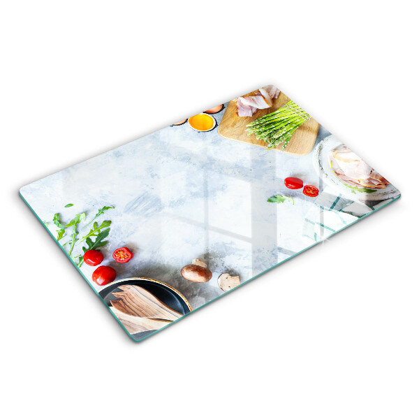 Protège plaque de cuisson Ingrédients en cuisine