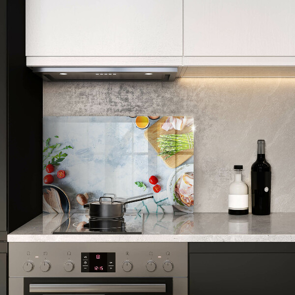 Protège plaque de cuisson Ingrédients en cuisine