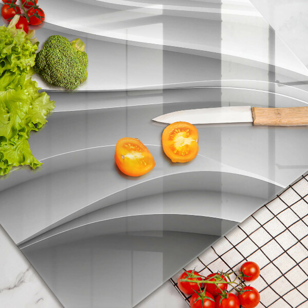 Protège plaque de cuisson Lignes géométriques