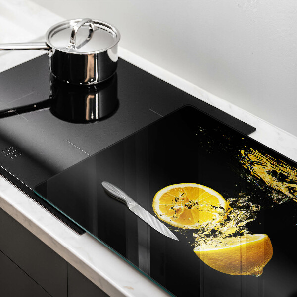 Protège plaque de cuisson Fruit de citron juteux