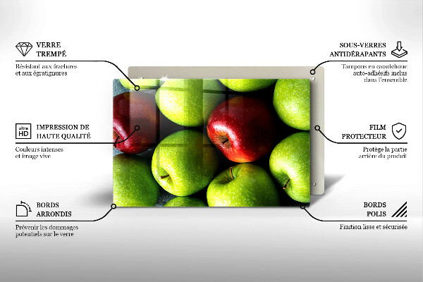 Protège plaque de cuisson Pommes juteuses