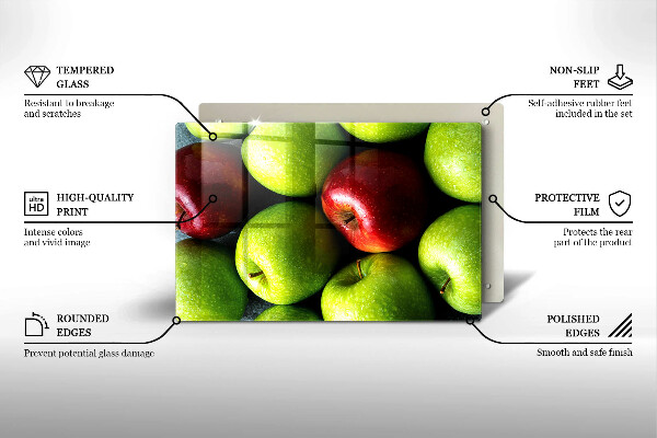 Protège plaque de cuisson Pommes juteuses