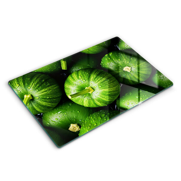 Protège plaque de cuisson Citrouilles vertes