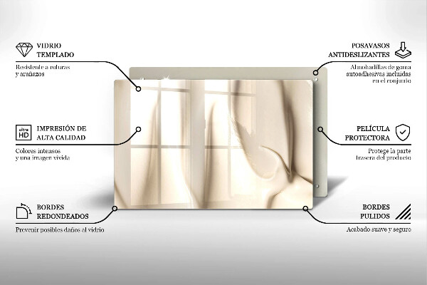 Protège plaque de cuisson Glace crémeuse