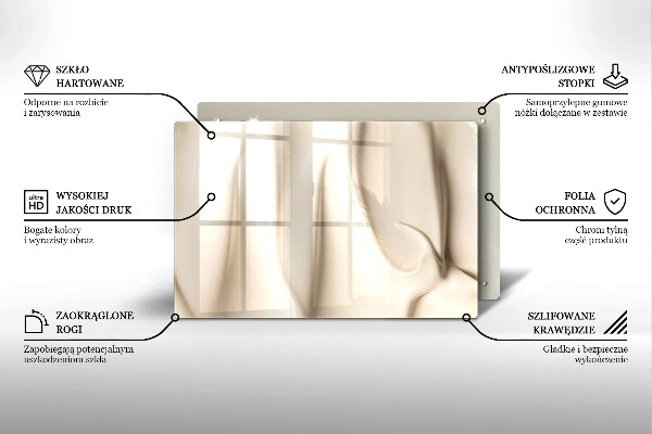 Protège plaque de cuisson Glace crémeuse