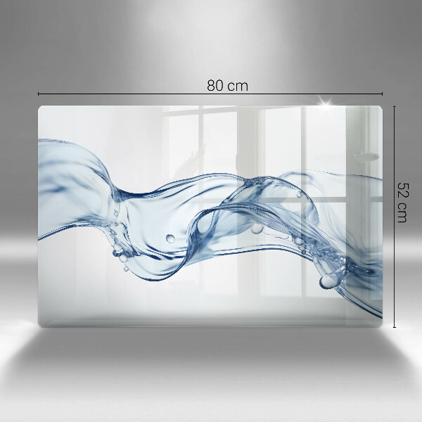 Protège plaque de cuisson Eau cristalline