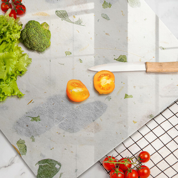 Protège plaque de cuisson Feuilles tombantes