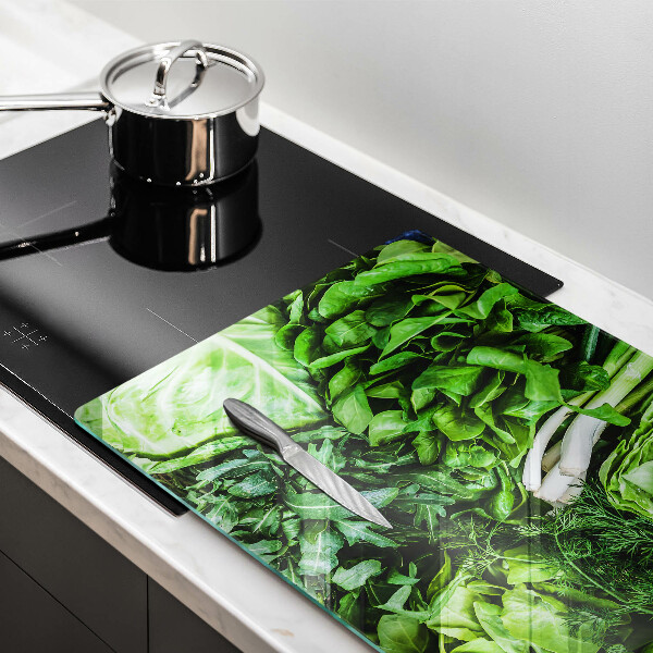 Protection pour plaque de cuisson Légumes verts