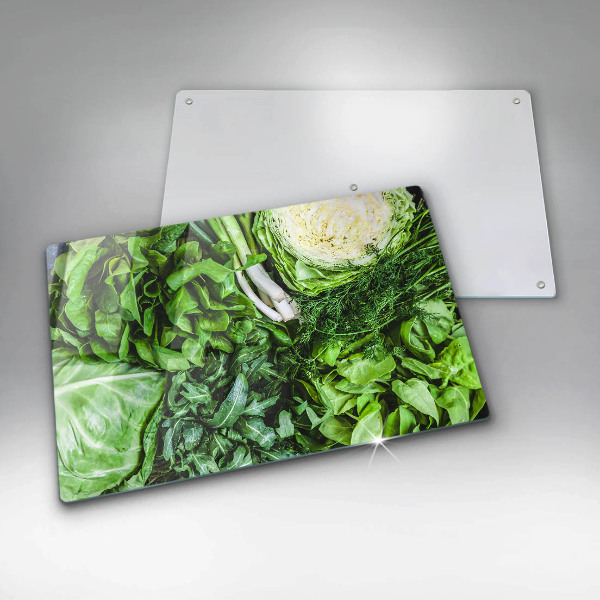 Protection pour plaque de cuisson Légumes verts