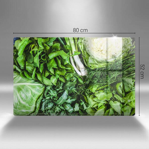 Protection pour plaque de cuisson Légumes verts
