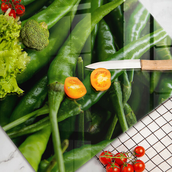 Protection pour plaque de cuisson Cosses de petits pois