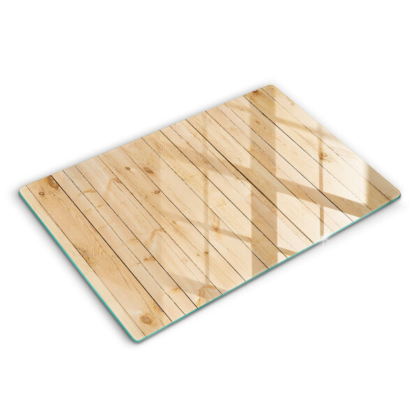 Protection pour plaque de cuisson Planches de bois délicates