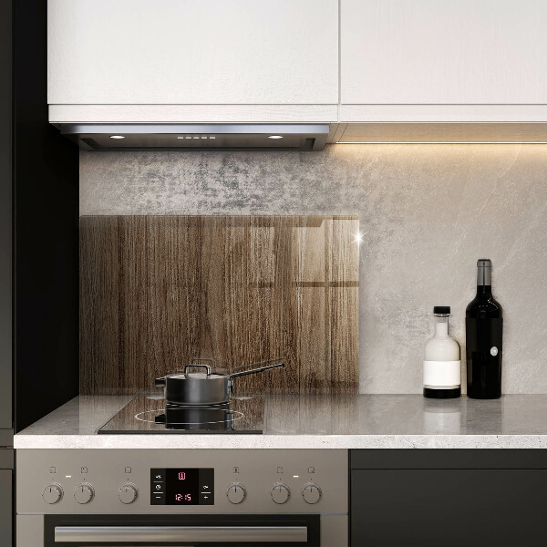 Protection pour plaque de cuisson Texture du bois