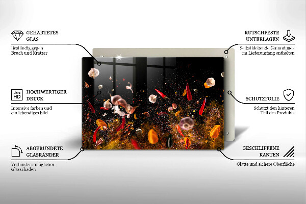 Protection pour plaque de cuisson Épices piquantes