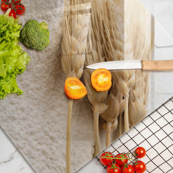 Protection pour plaque de cuisson Farine et épis de céréales