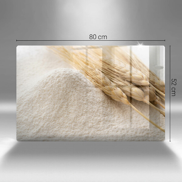 Protection pour plaque de cuisson Farine et épis de céréales