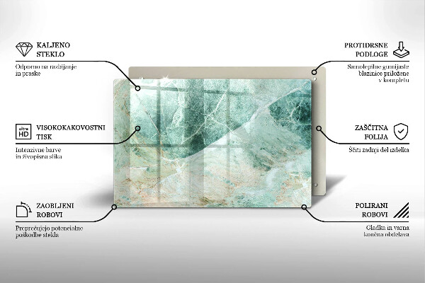 Protège plaque de cuisson Structure en pierre
