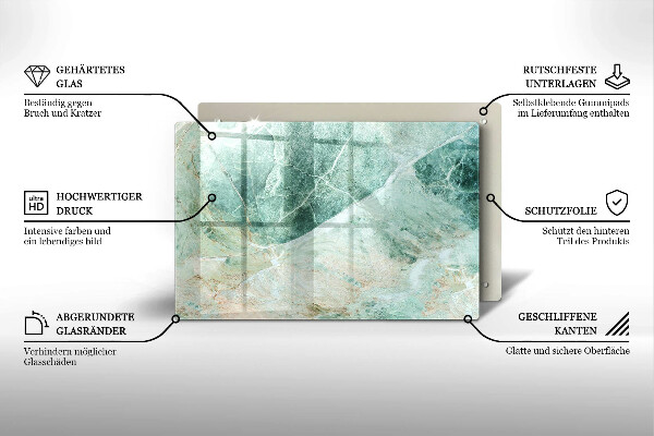 Protège plaque de cuisson Structure en pierre