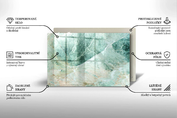 Protège plaque de cuisson Structure en pierre