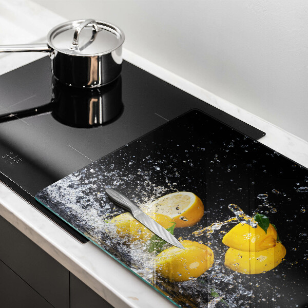 Protège plaque de cuisson Fruit de citron juteux