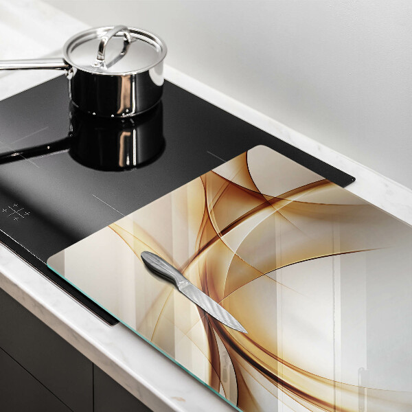 Protège plaque de cuisson Formes abstraites