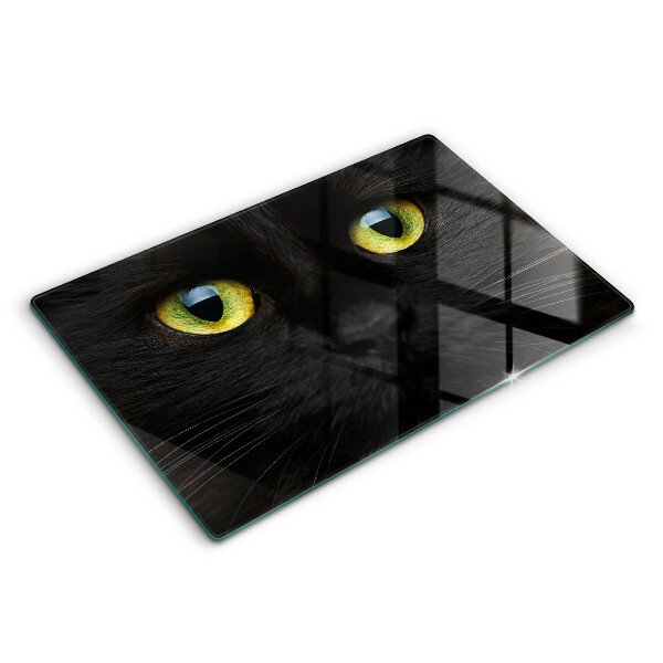 Protège plaque de cuisson Yeux de chat animaux