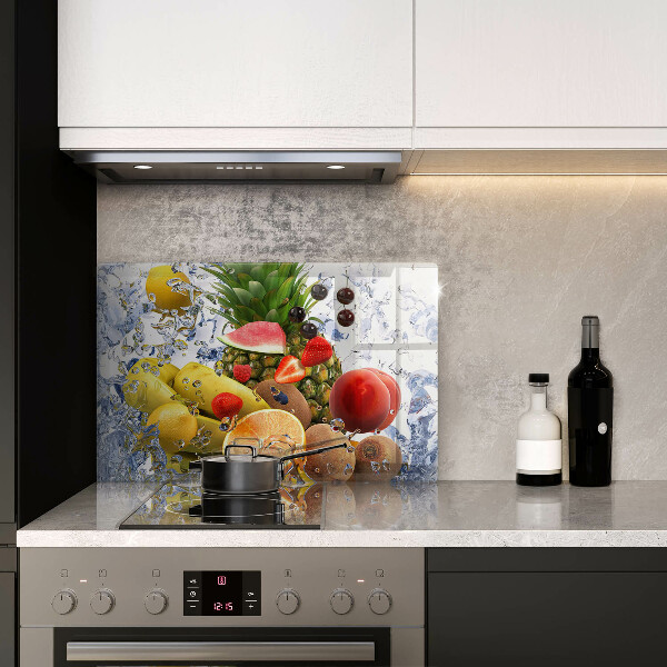 Protège plaque de cuisson Fruits juteux et eau